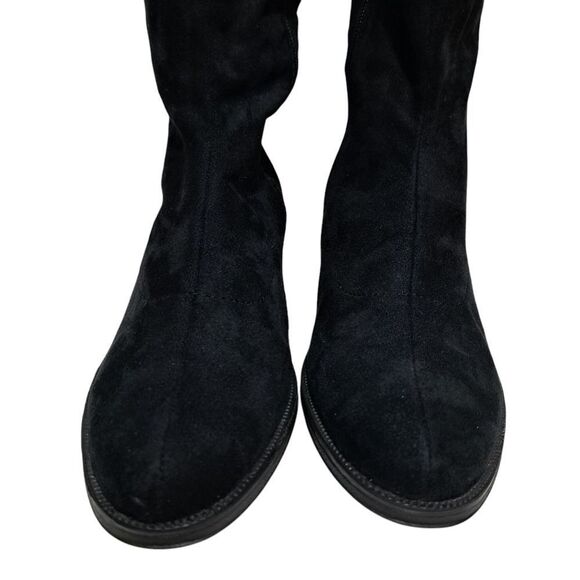 Bussola Siena Whimsygoth Microtec Soft Suede Goth Riding Boots 39 US 8-8:5 Black - Picture 6 of 17